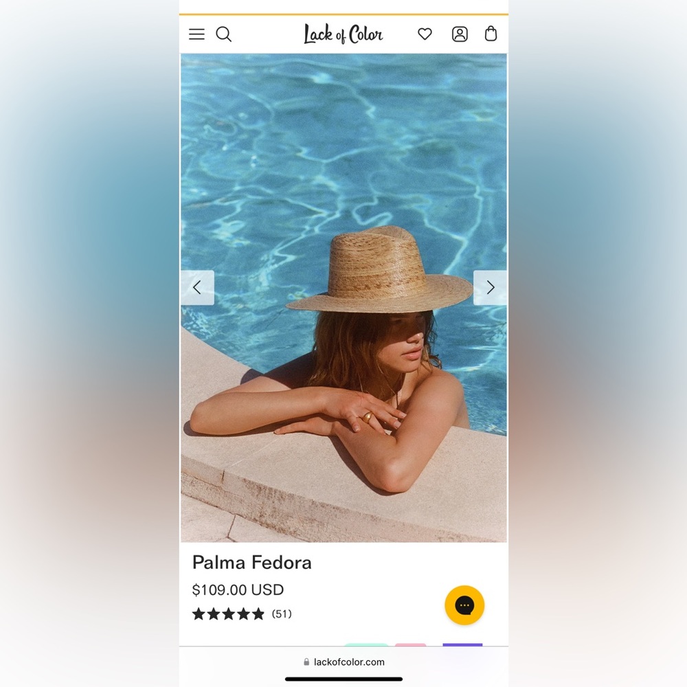 Lack of Color - Palma Fedora